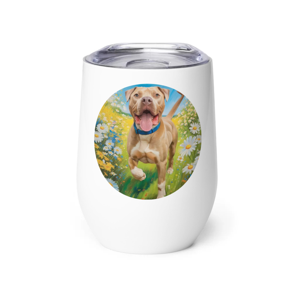 PugMug Custom squishmallow Wine Tumbler