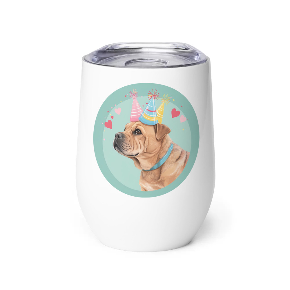 PugMug Custom Halina Wine Tumbler