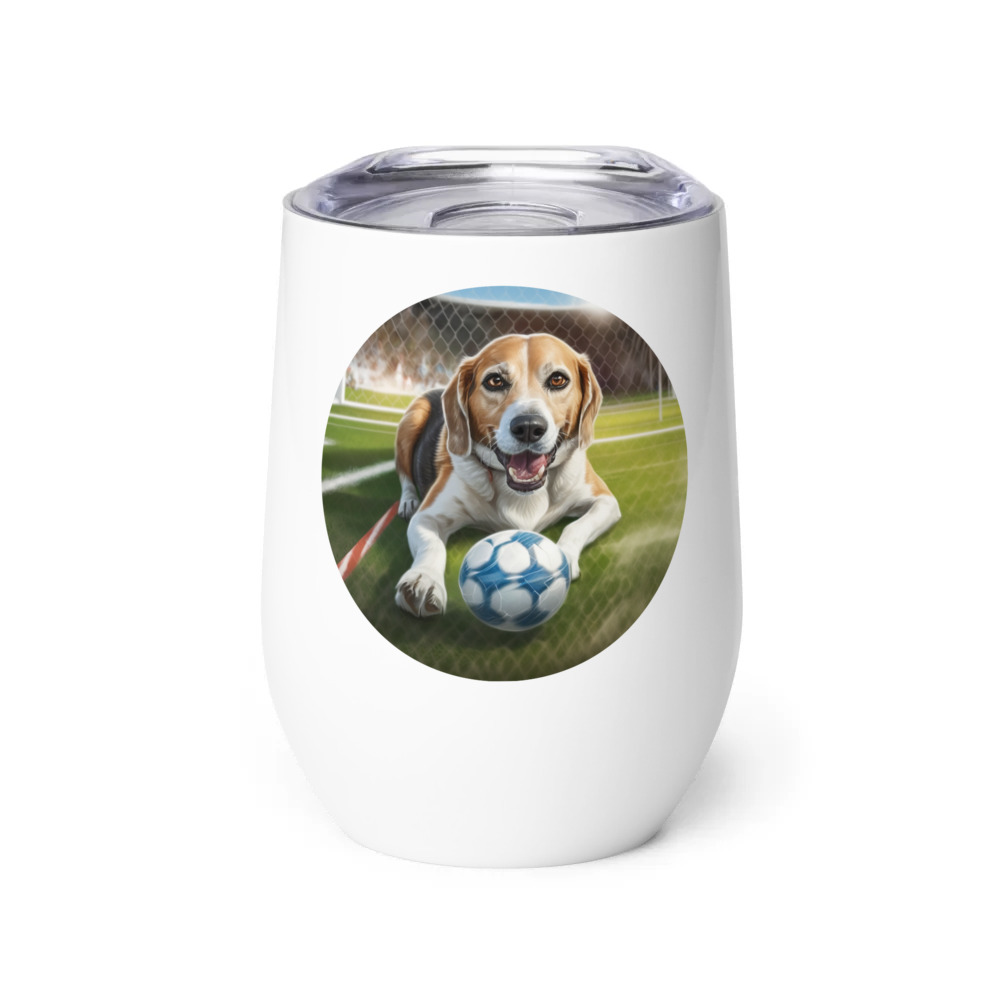PugMug Custom Munchkin Wine Tumbler