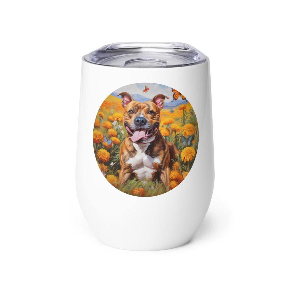 PugMug Custom Tony Hawk Wine Tumbler