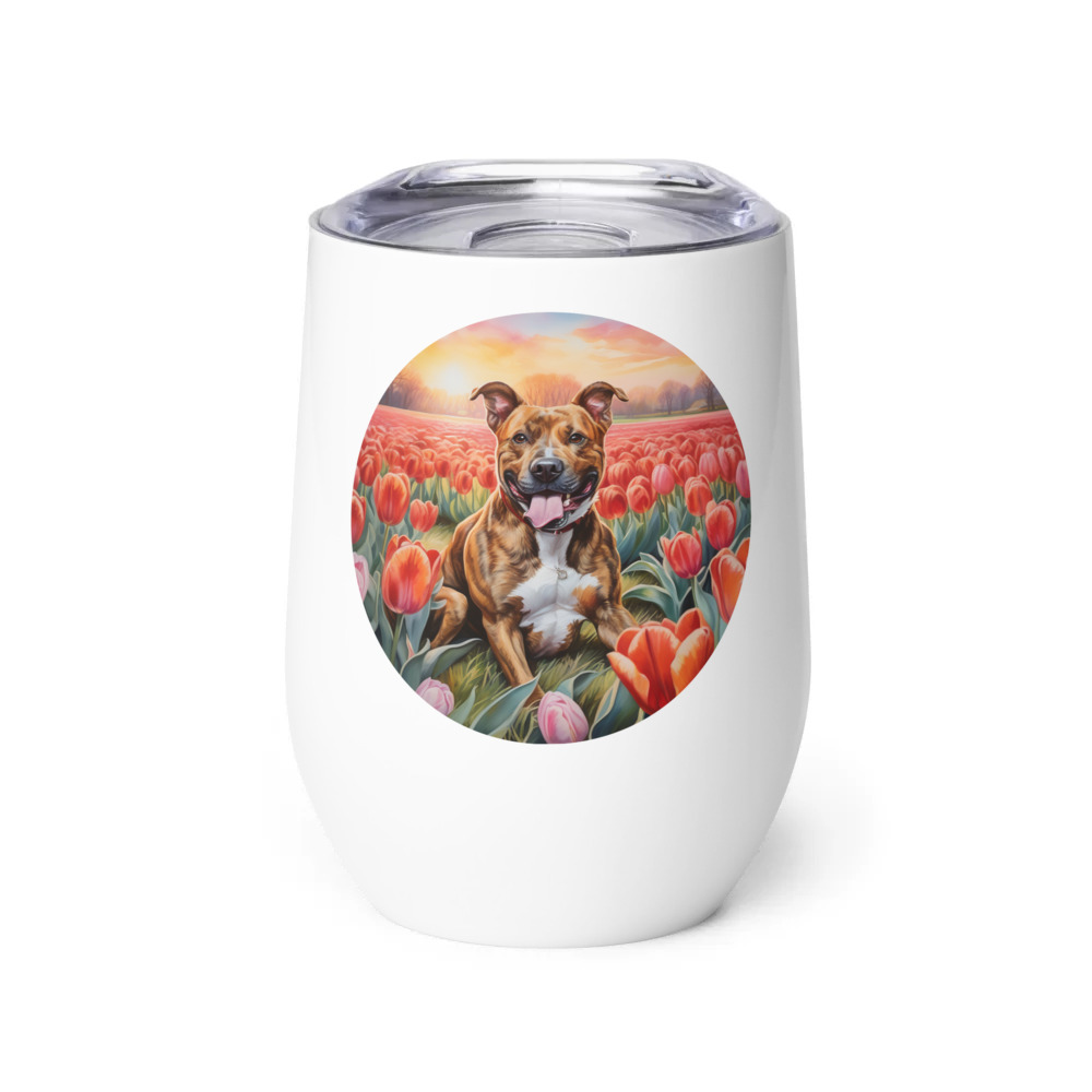 PugMug Custom Tony Hawk Wine Tumbler