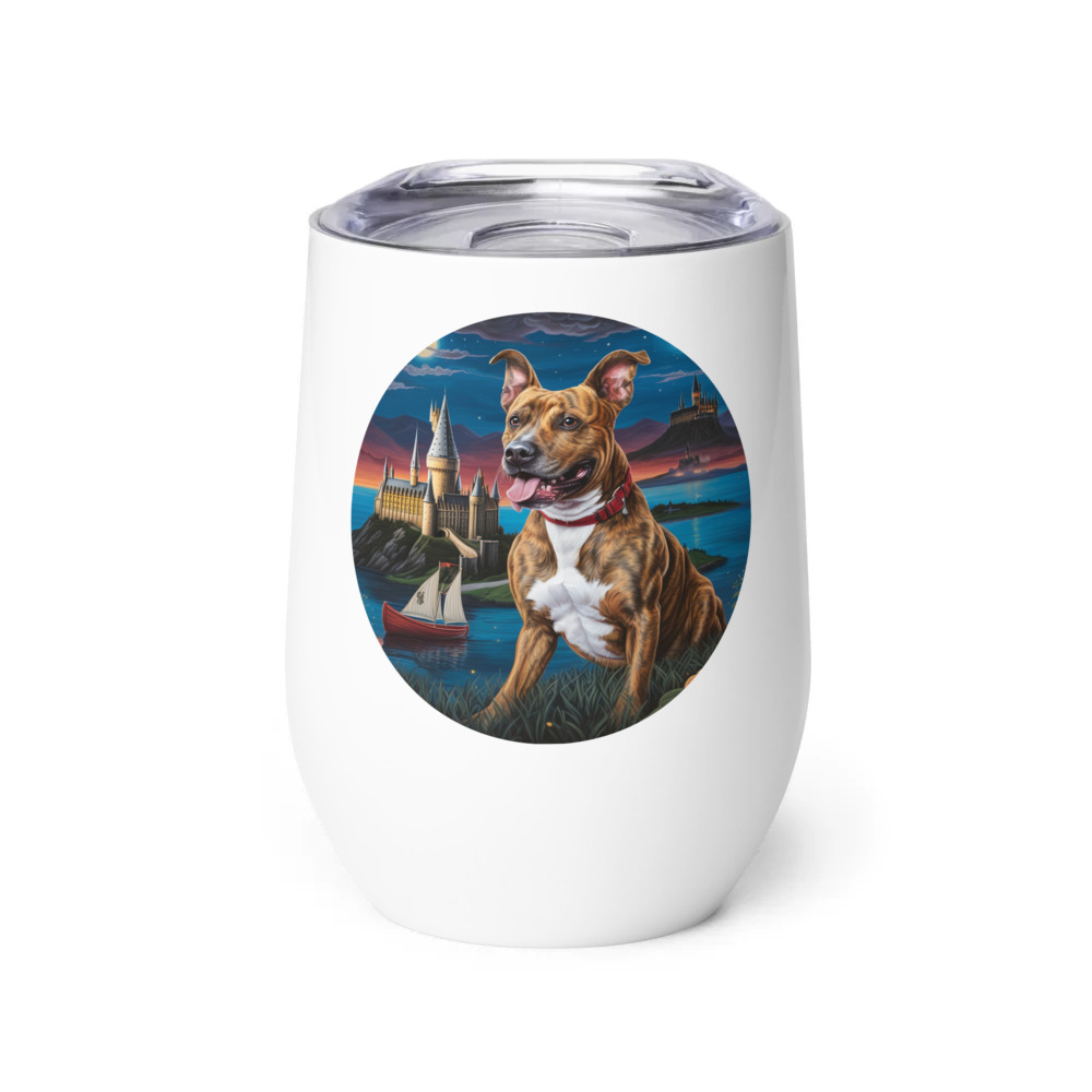 PugMug Custom Tony Hawk Wine Tumbler