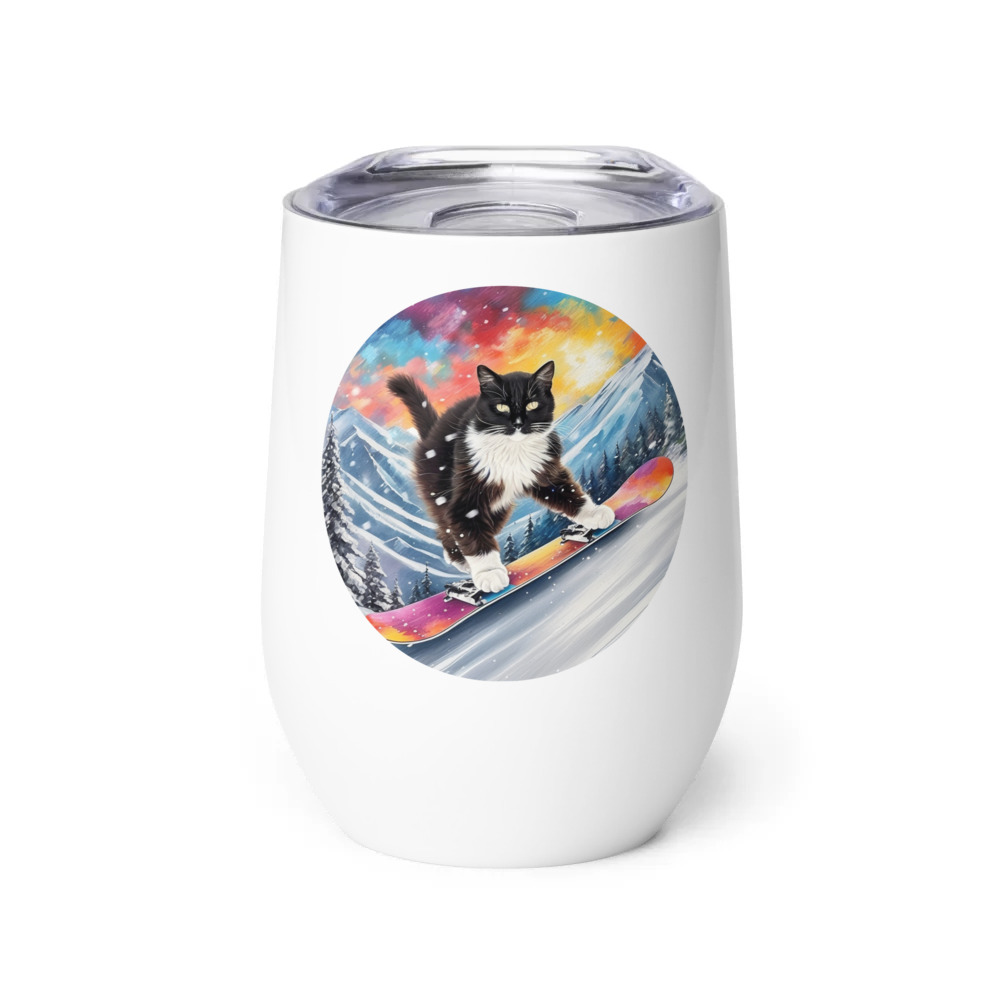 PugMug Custom Peerie Wine Tumbler