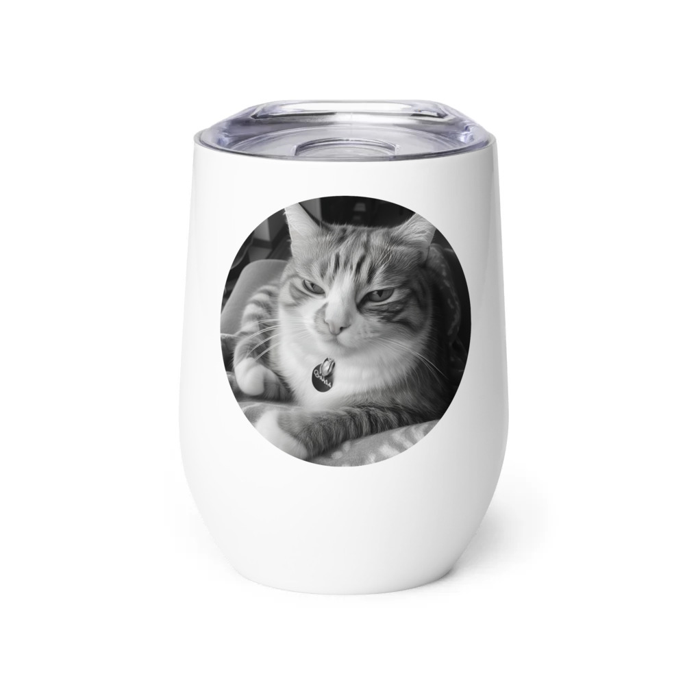 PugMug Custom Jack Jack Wine Tumbler