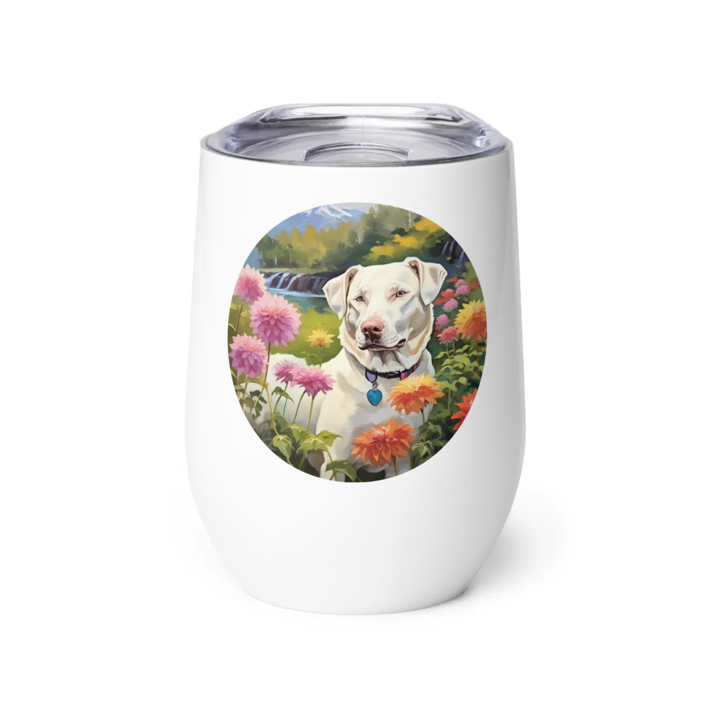 PugMug Custom Penny Wine Tumbler