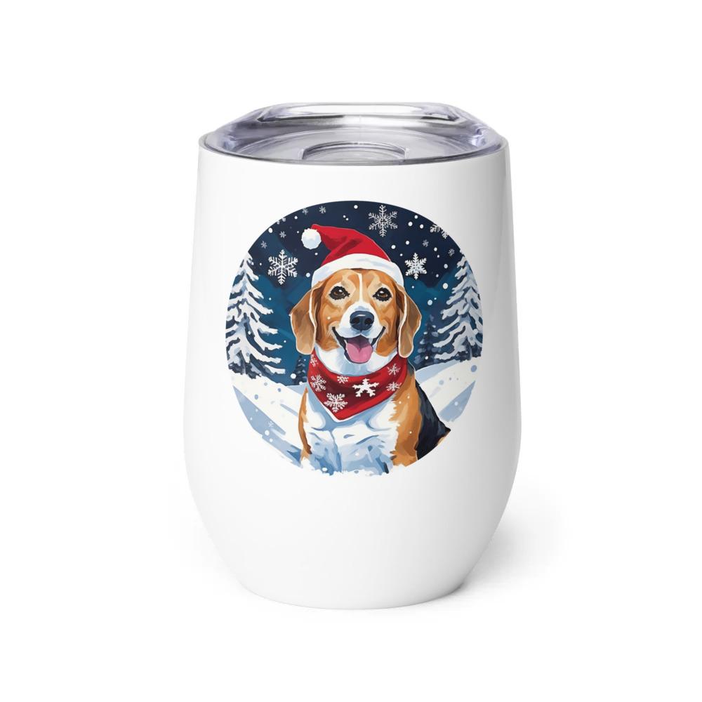 PugMug Custom Munchkin Wine Tumbler