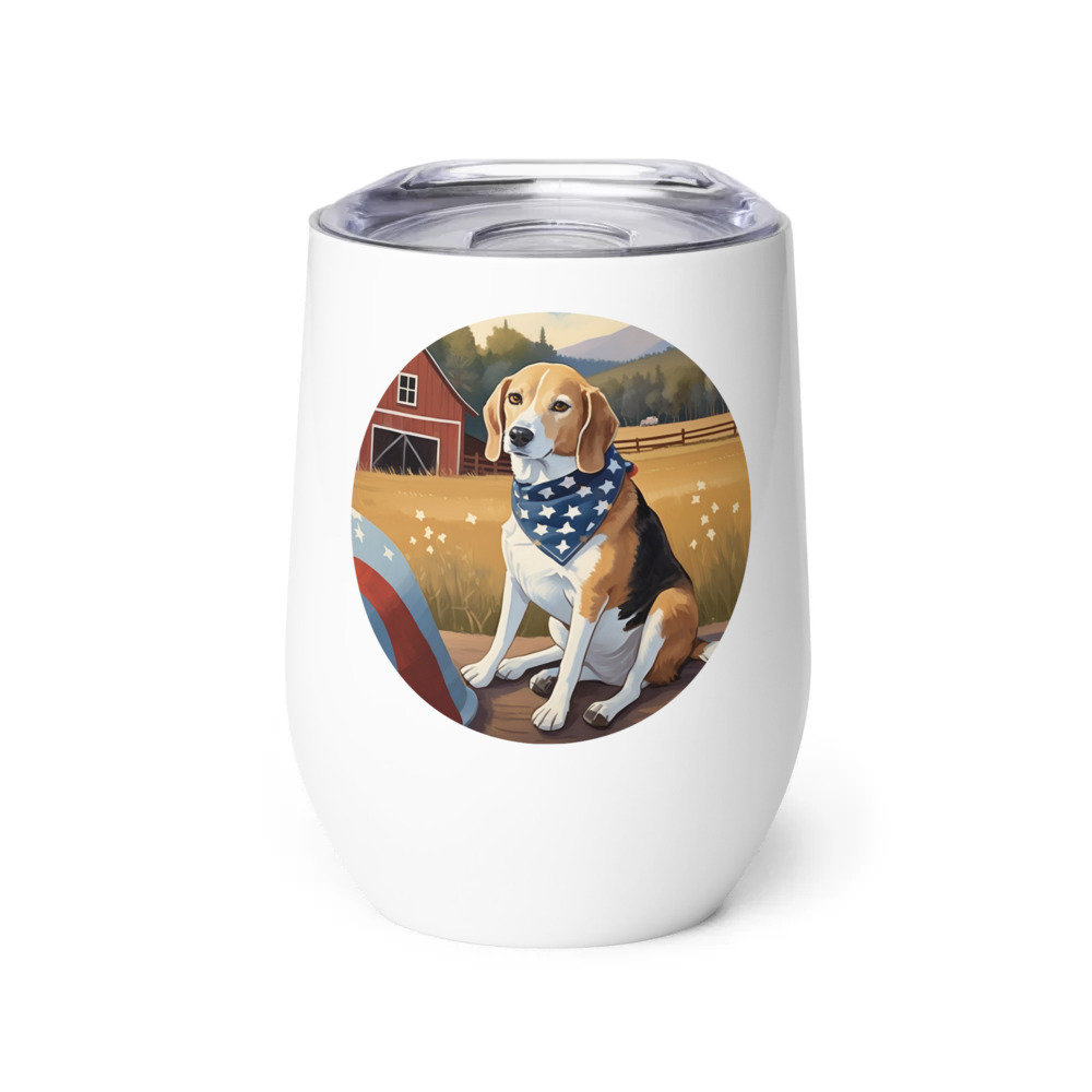 PugMug Custom Munchkin Wine Tumbler