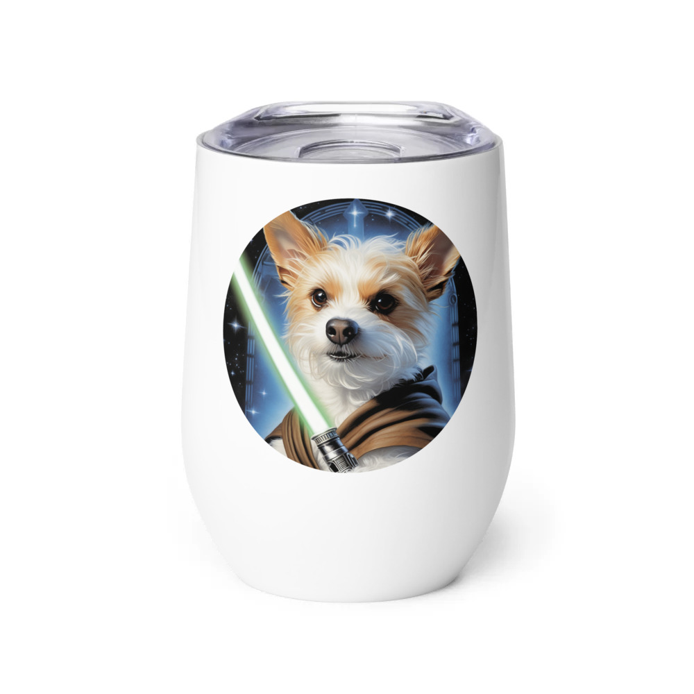 PugMug Custom Luna Wine Tumbler