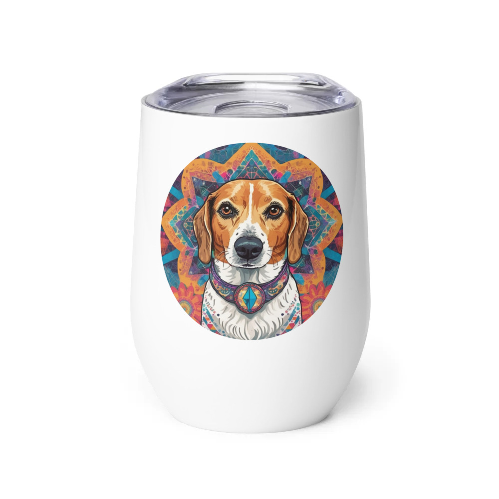 PugMug Custom Munchkin Wine Tumbler