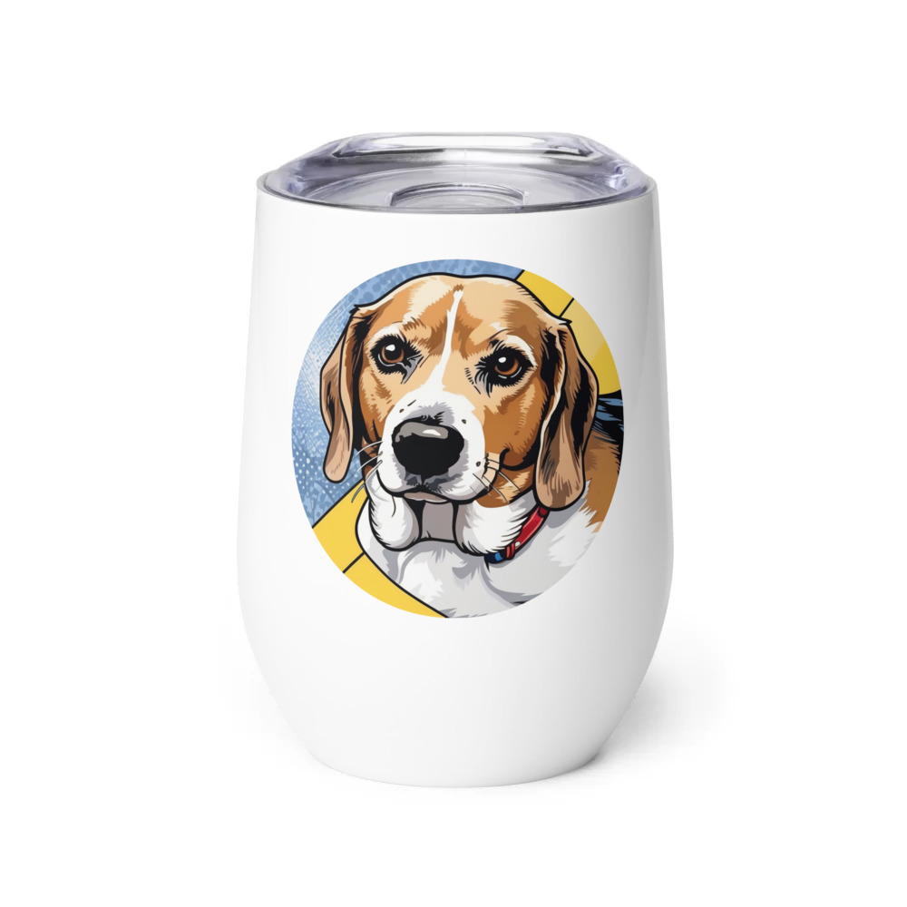 PugMug Custom Munchkin Wine Tumbler