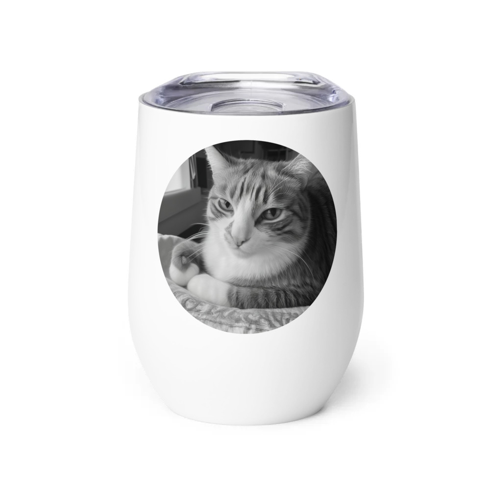 PugMug Custom Jack Jack Wine Tumbler