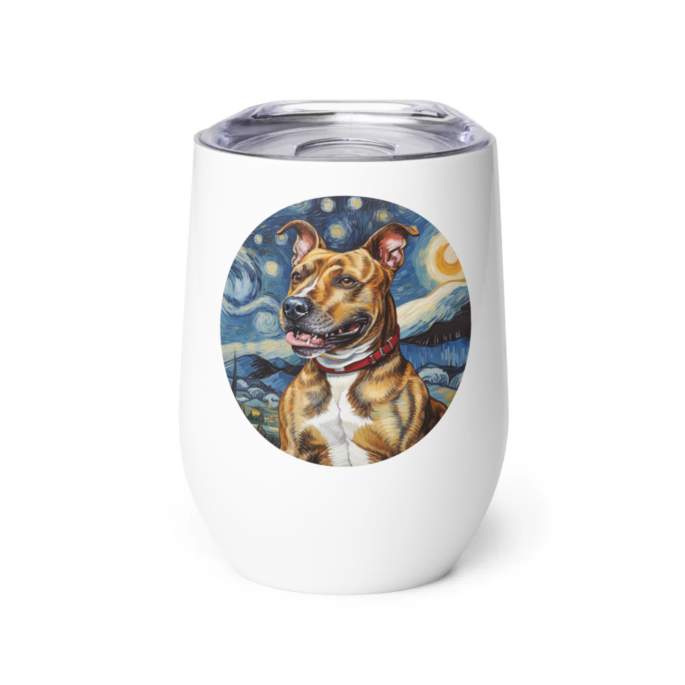 PugMug Custom Tony Hawk Wine Tumbler