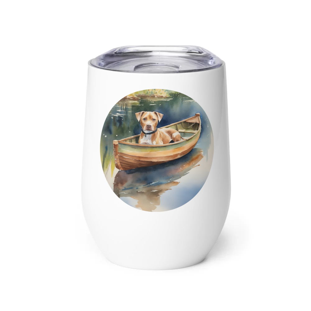 PugMug Custom squishmallow Wine Tumbler