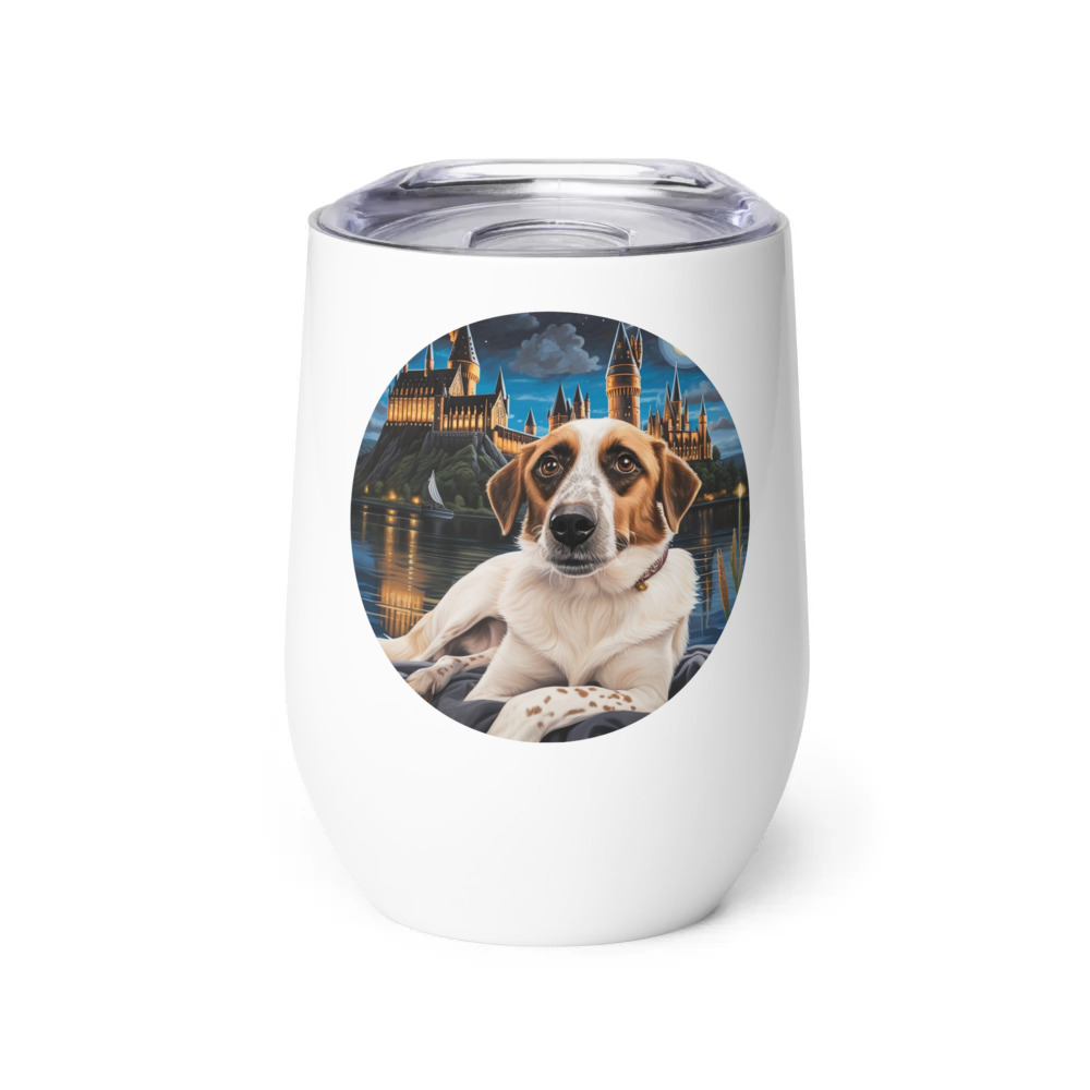 PugMug Custom Hazim Wine Tumbler