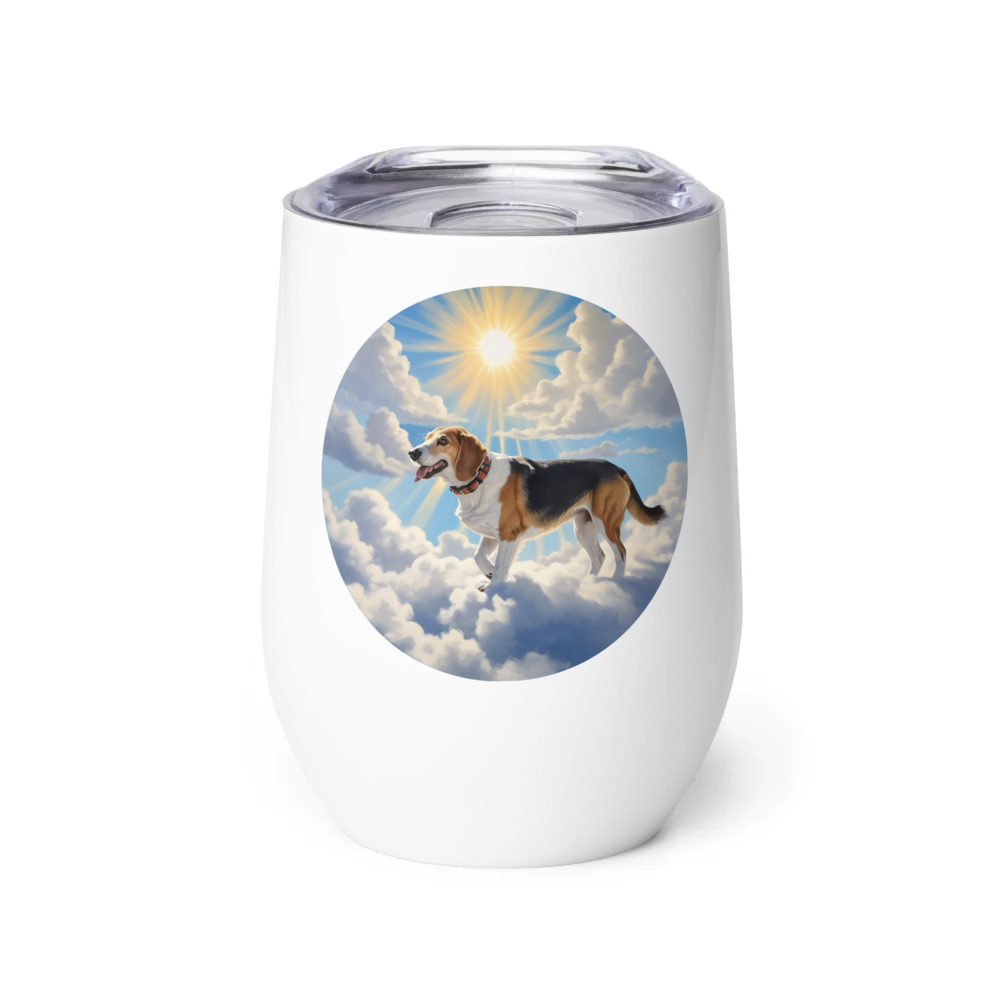 PugMug Custom Munchkin Wine Tumbler