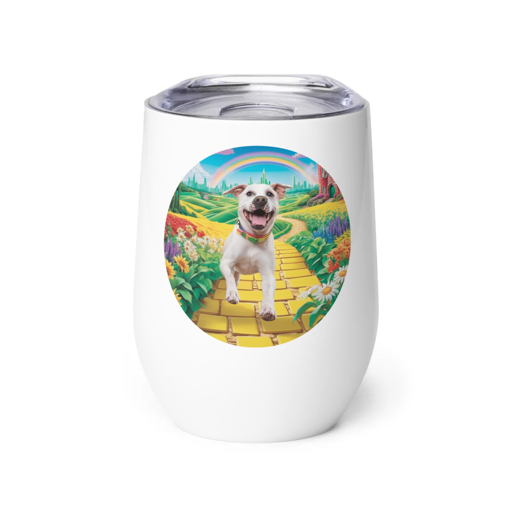 PugMug Custom Melody Wine Tumbler