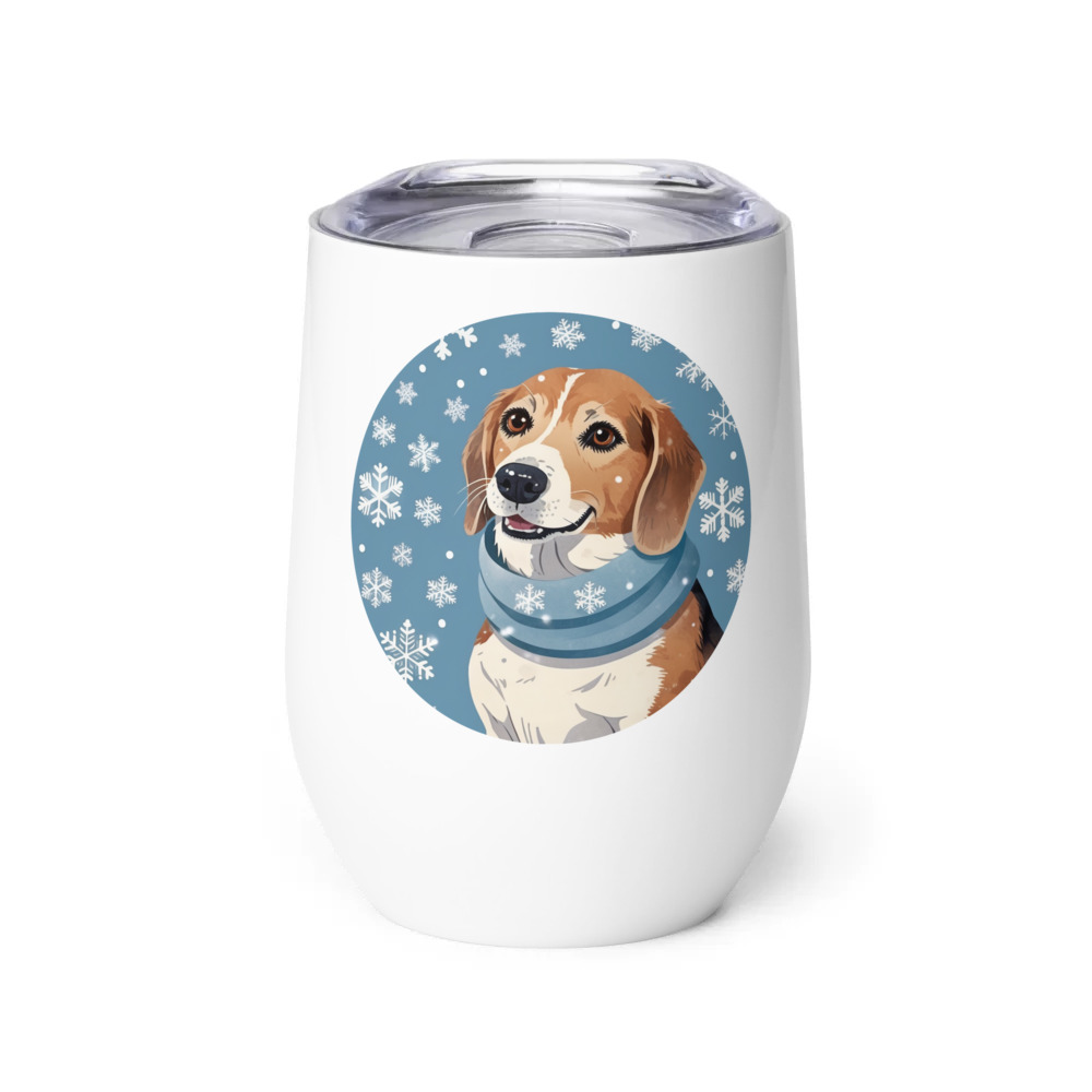 PugMug Custom Munchkin Wine Tumbler