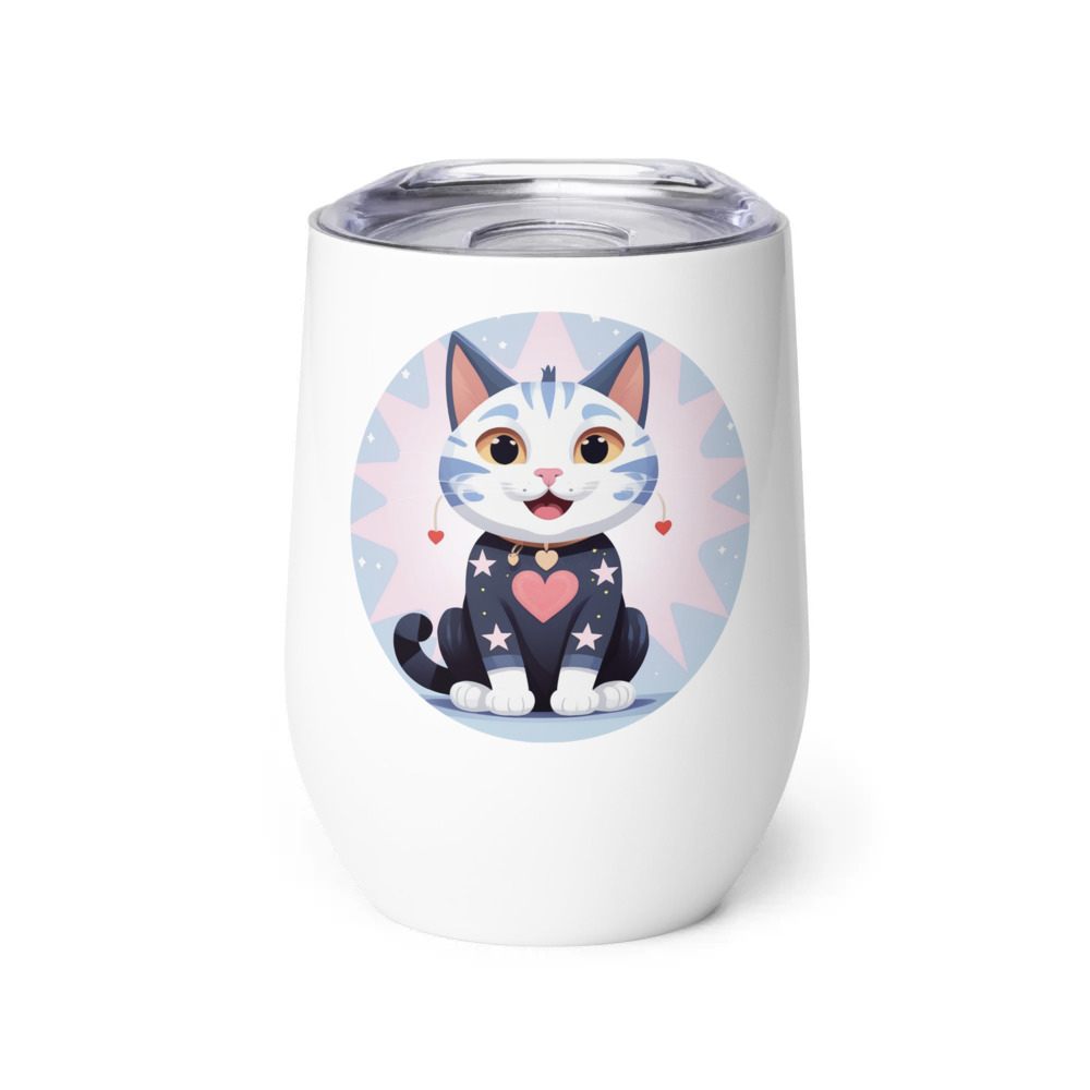 PugMug Custom Jack Jack Wine Tumbler