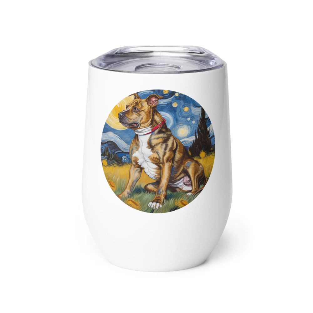 PugMug Custom Tony Hawk Wine Tumbler