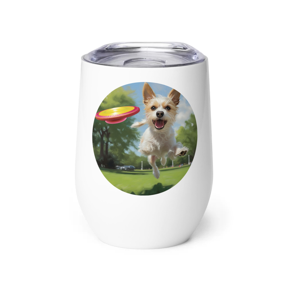 PugMug Custom Luna Wine Tumbler