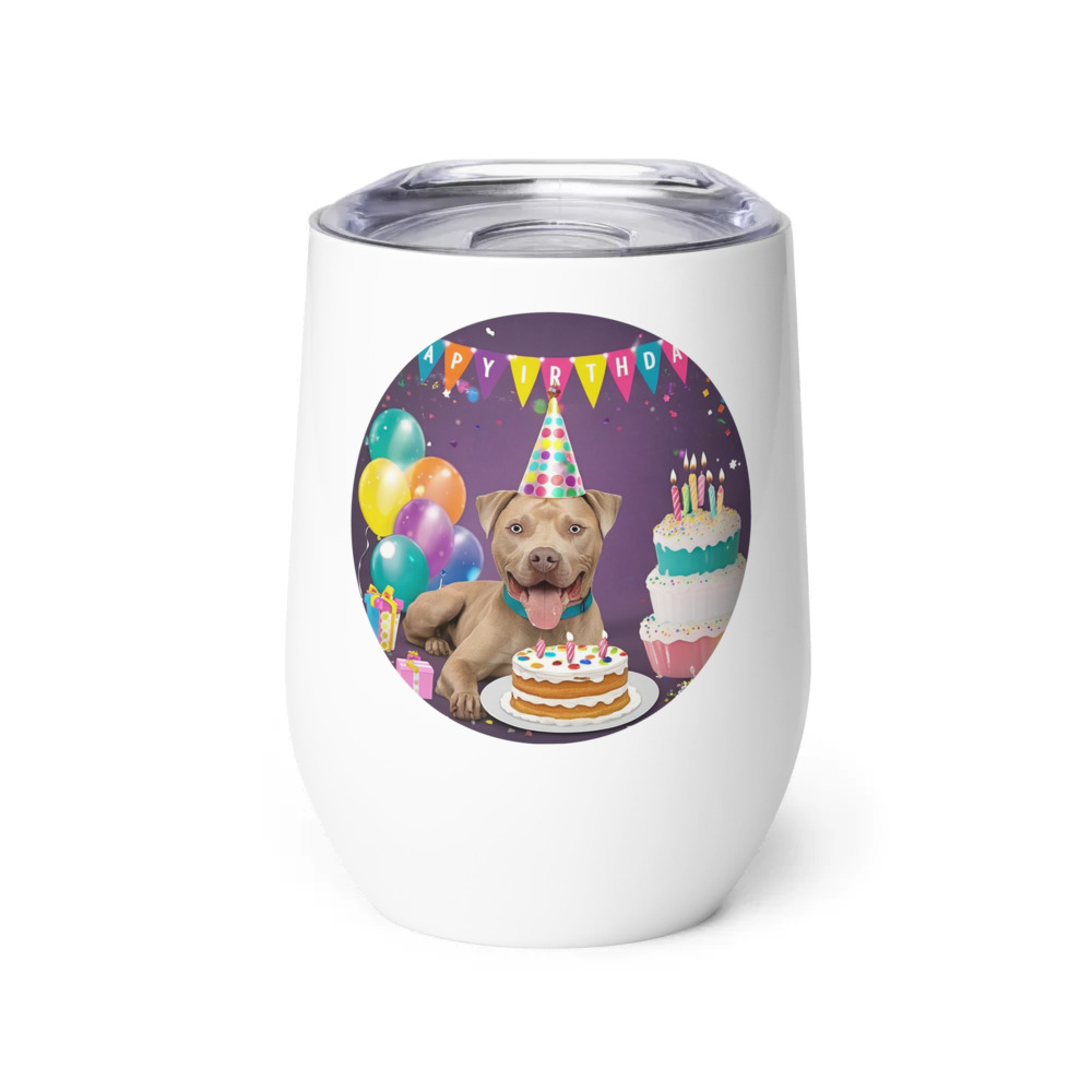 PugMug Custom squishmallow Wine Tumbler