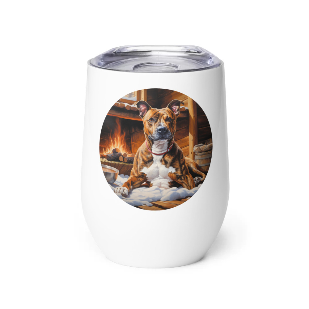 PugMug Custom Tony Hawk Wine Tumbler