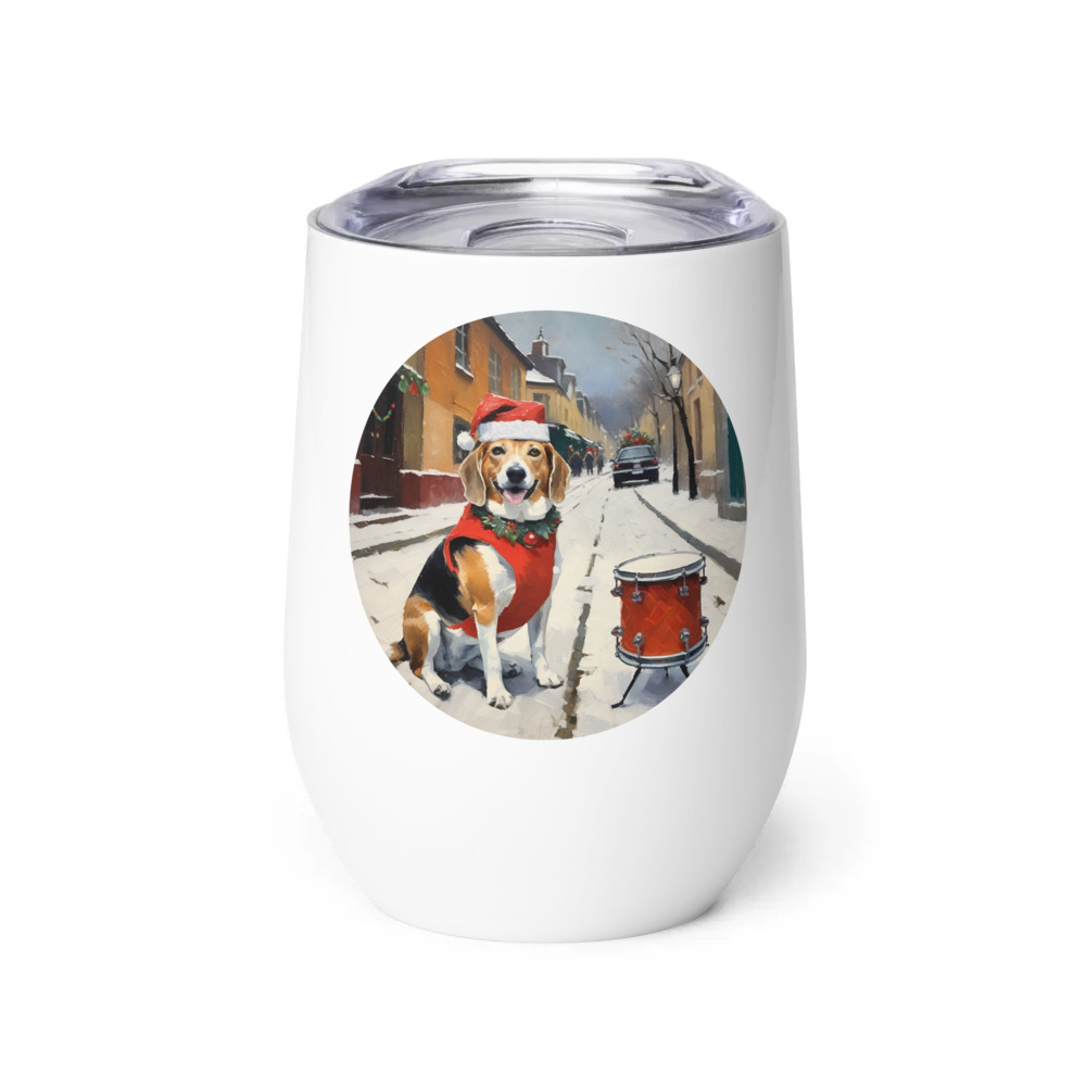PugMug Custom Munchkin Wine Tumbler