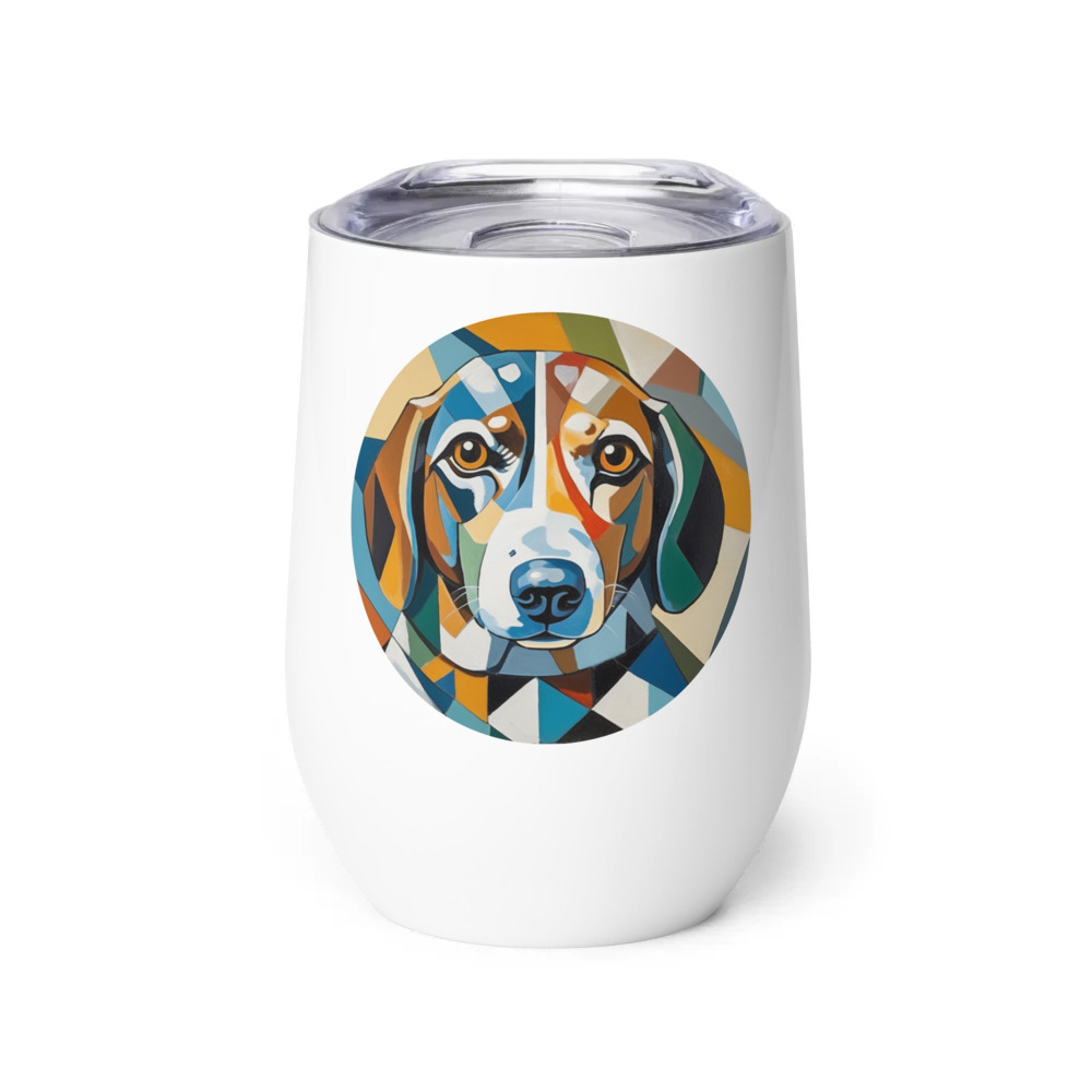 PugMug Custom Munchkin Wine Tumbler