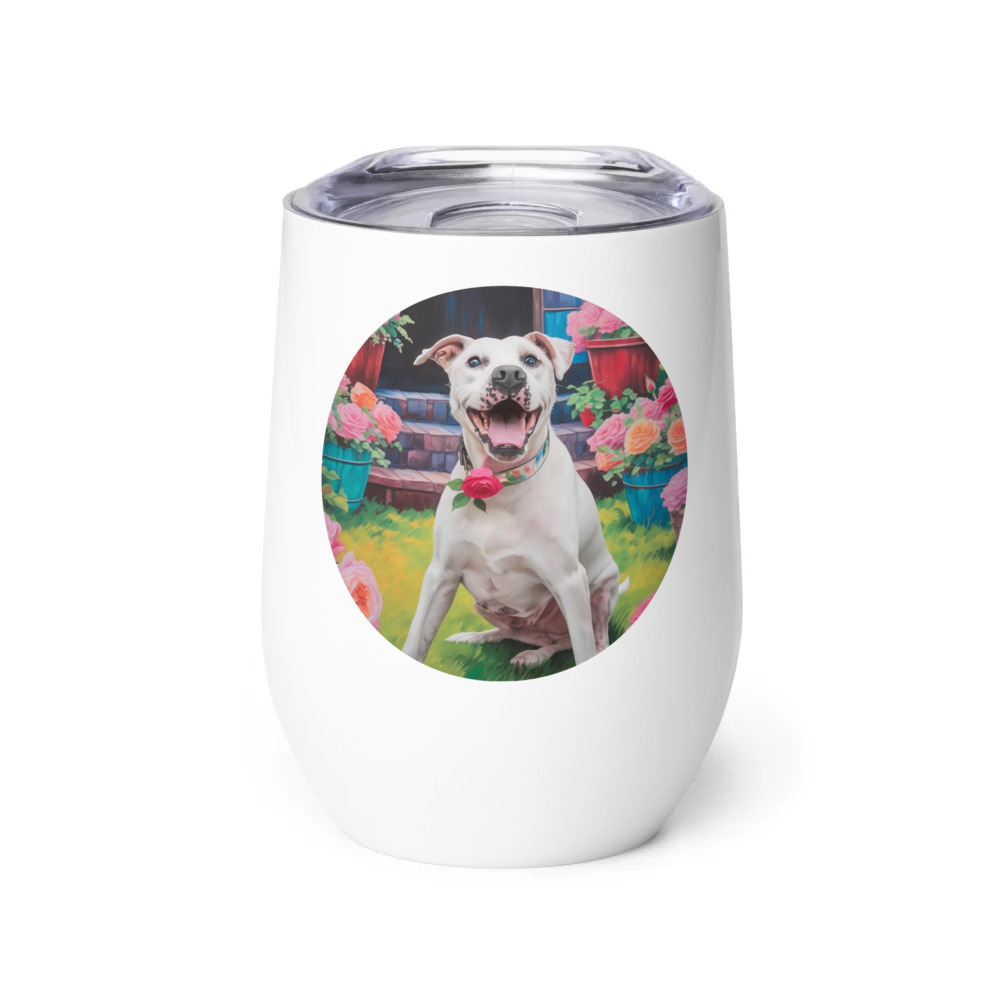 PugMug Custom Melody Wine Tumbler