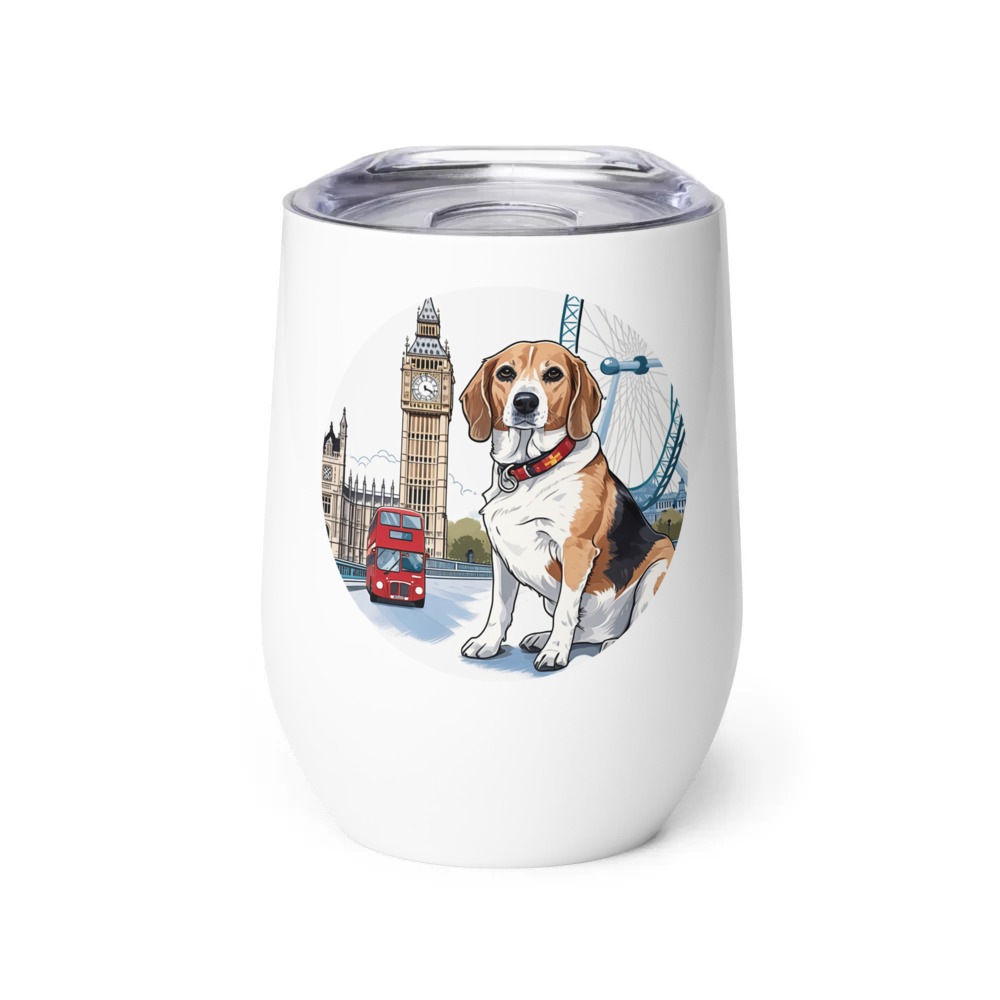 PugMug Custom Munchkin Wine Tumbler