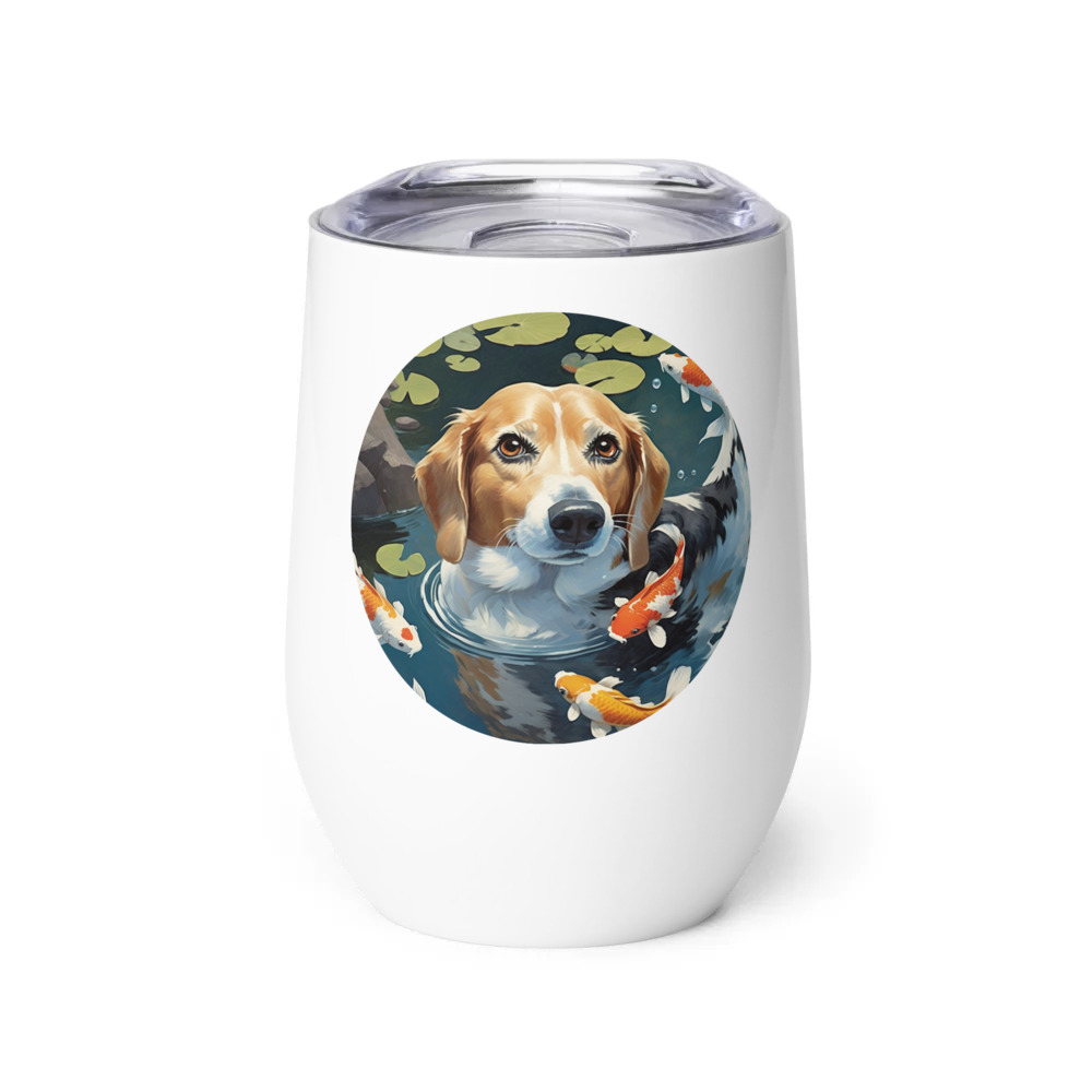 PugMug Custom Munchkin Wine Tumbler