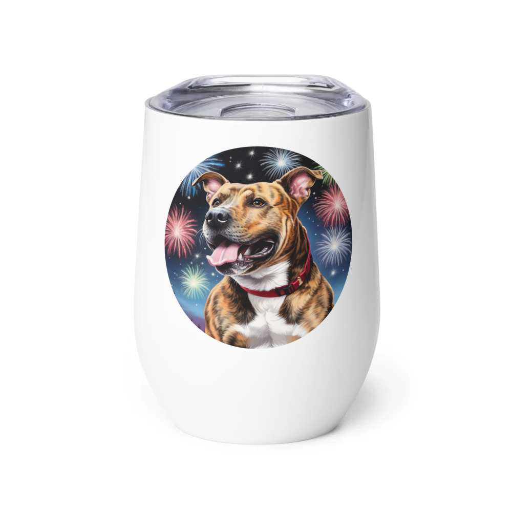 PugMug Custom Tony Hawk Wine Tumbler