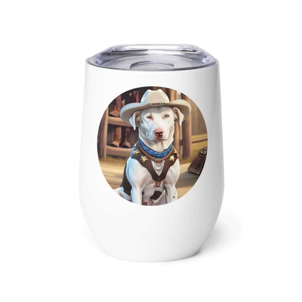 PugMug Custom Penny Wine Tumbler