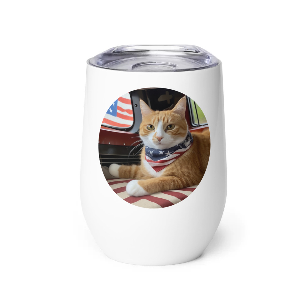 PugMug Custom Jack Jack Wine Tumbler