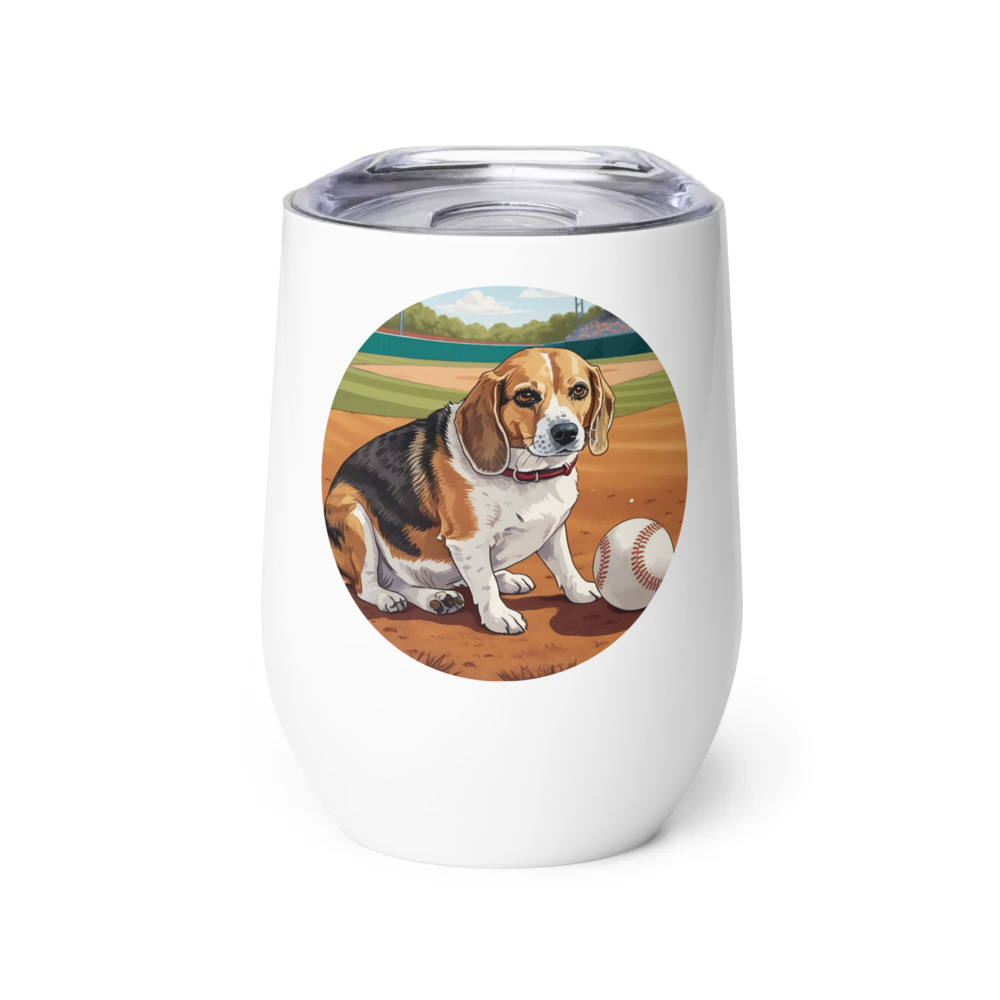 PugMug Custom Munchkin Wine Tumbler