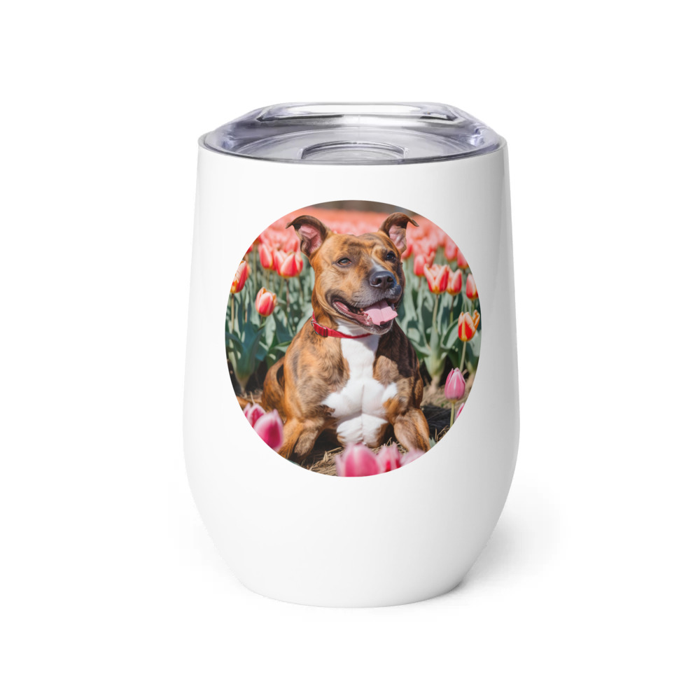 PugMug Custom Tony Hawk Wine Tumbler