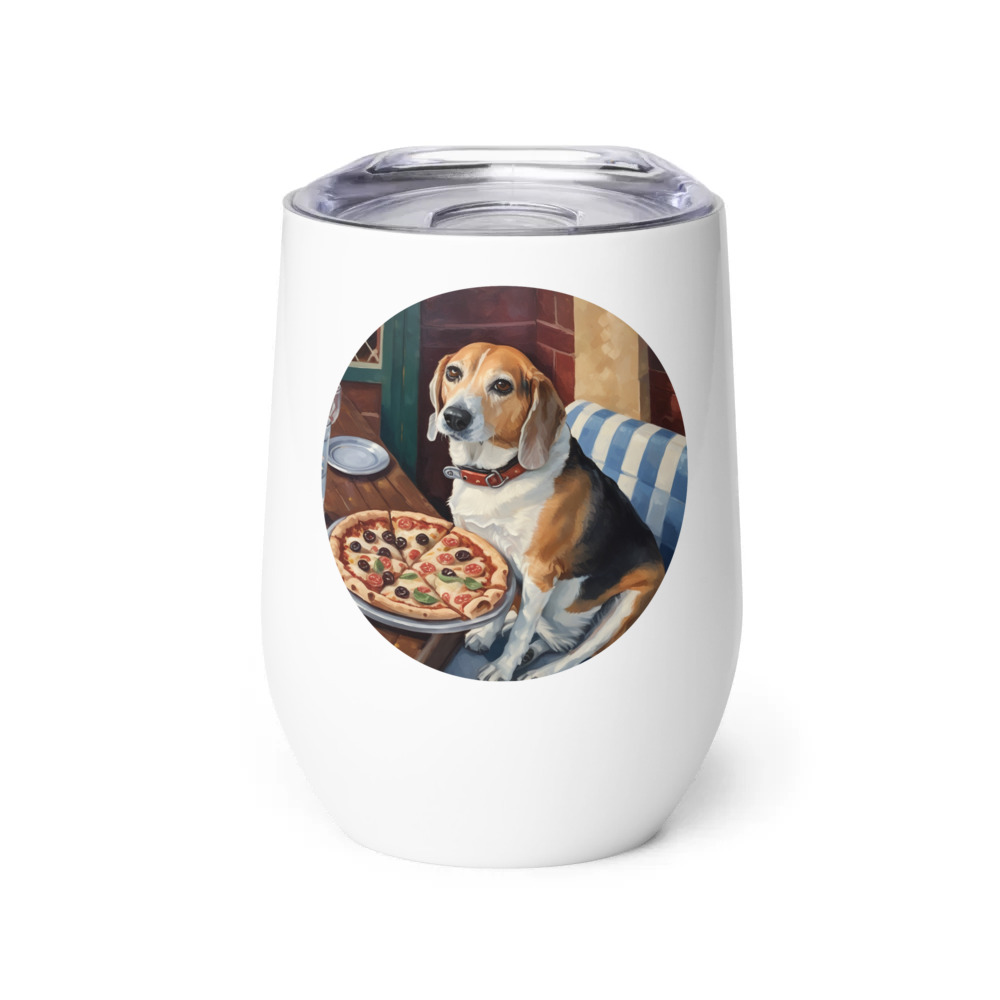 PugMug Custom Munchkin Wine Tumbler