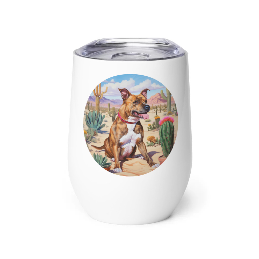 PugMug Custom Tony Hawk Wine Tumbler