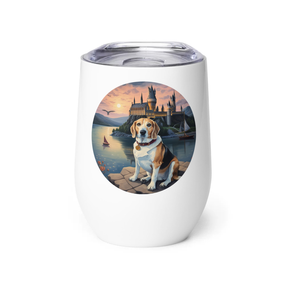 PugMug Custom Munchkin Wine Tumbler