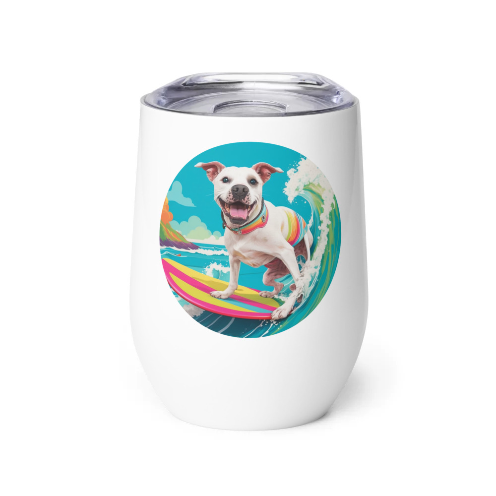 PugMug Custom Melody Wine Tumbler