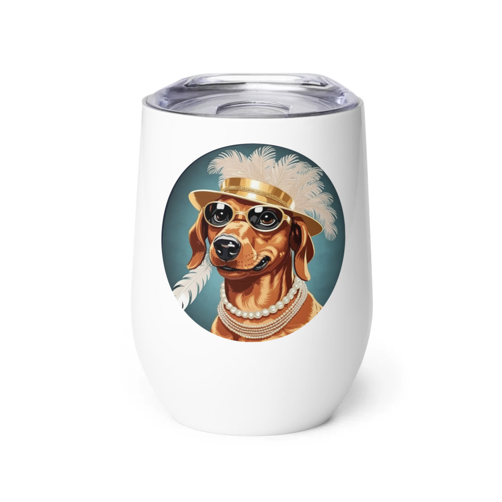 PugMug Custom Rex Wine Tumbler