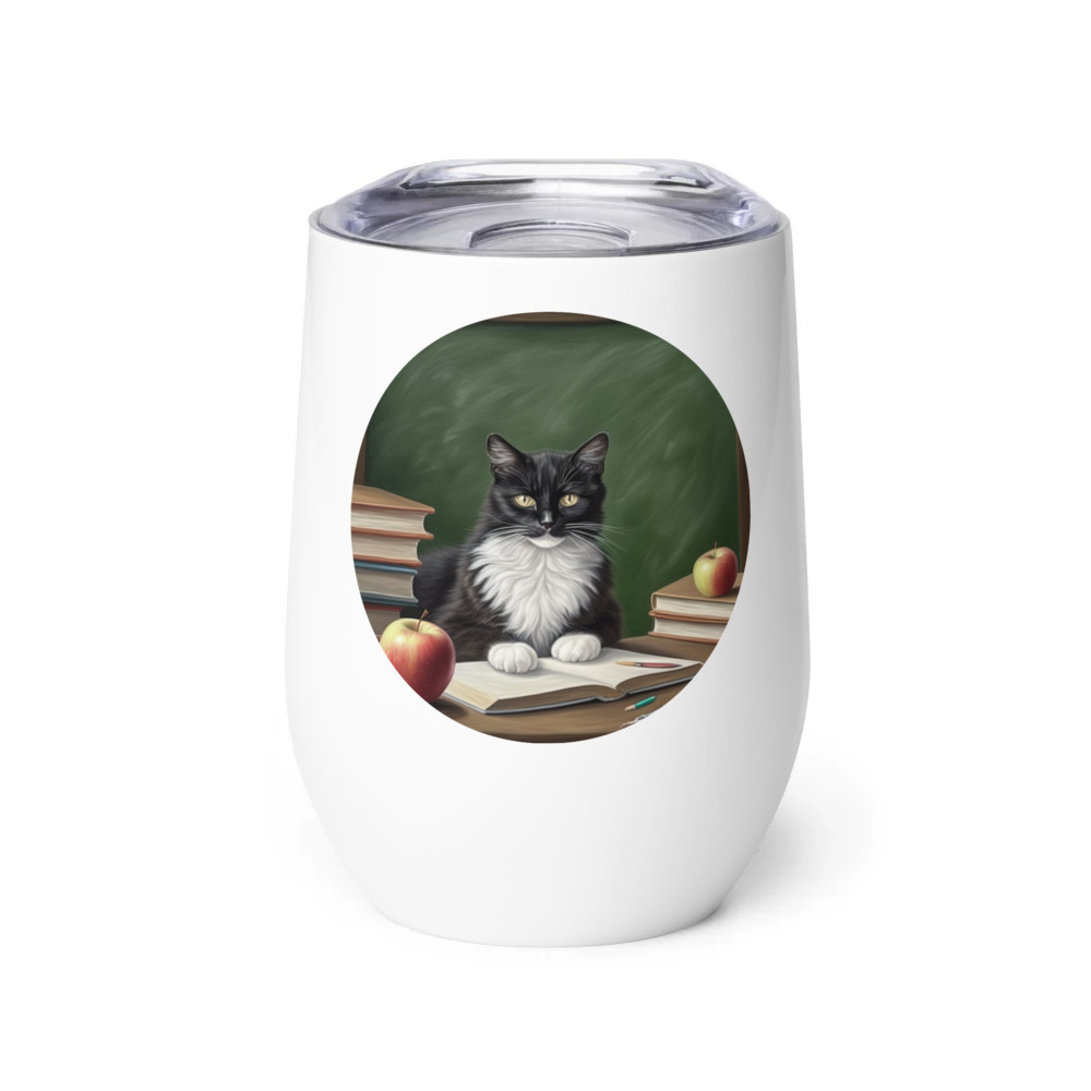 PugMug Custom Peerie Wine Tumbler