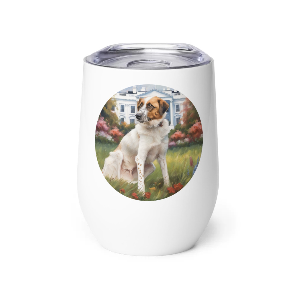 PugMug Custom Hazim Wine Tumbler