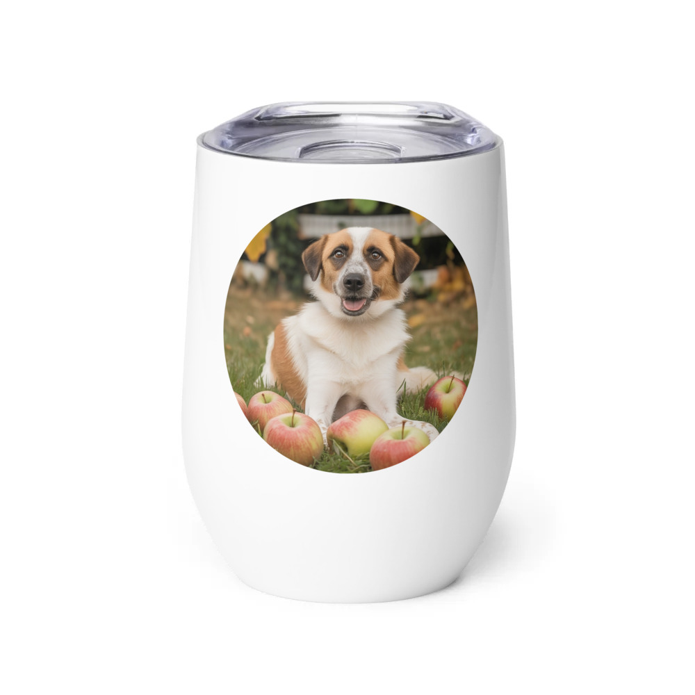 PugMug Custom Hazim Wine Tumbler