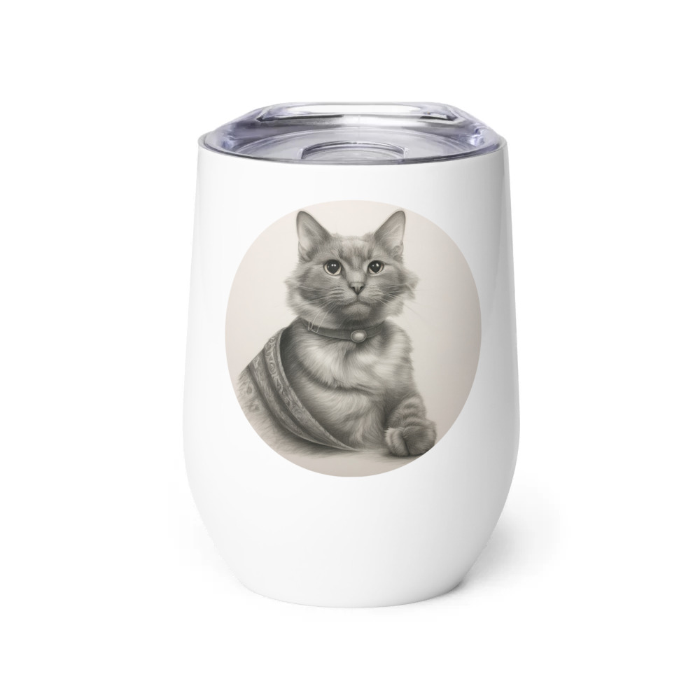 PugMug Custom Thumper Wine Tumbler