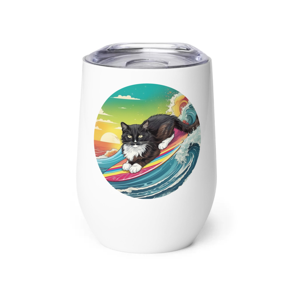 PugMug Custom Peerie Wine Tumbler
