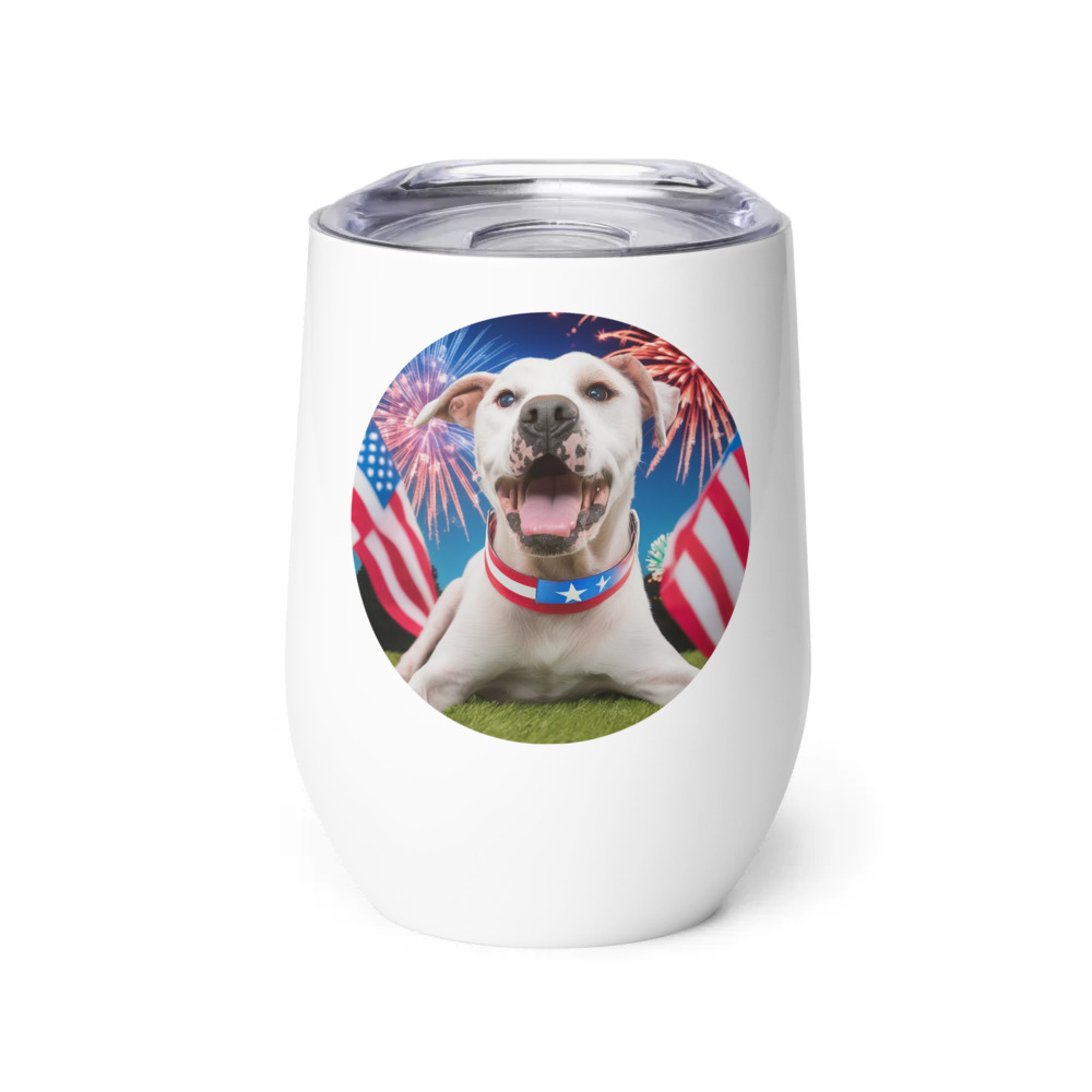 PugMug Custom Melody Wine Tumbler