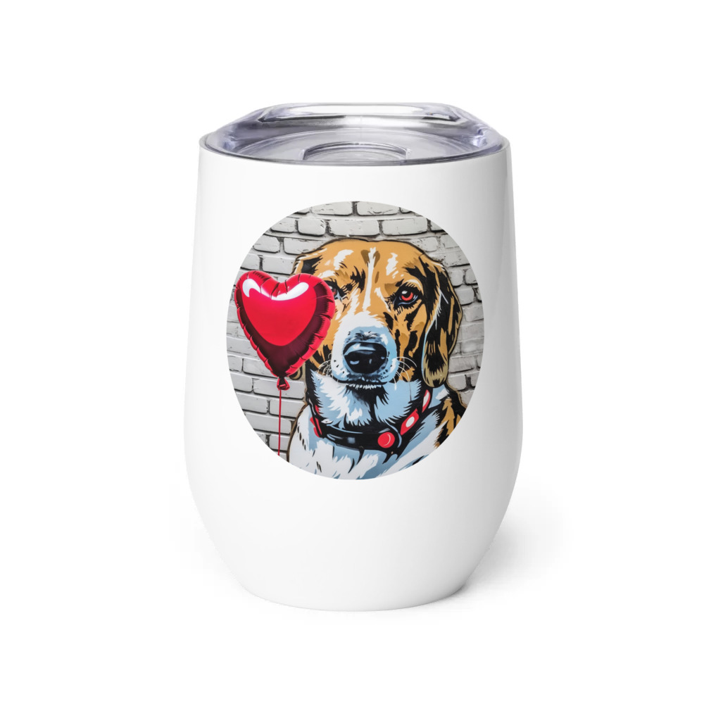 PugMug Custom Munchkin Wine Tumbler