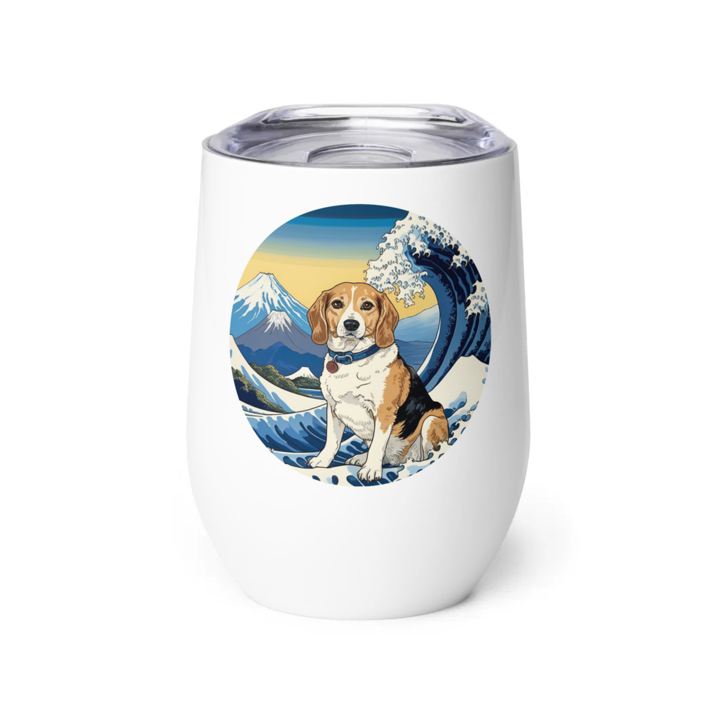 PugMug Custom Munchkin Wine Tumbler