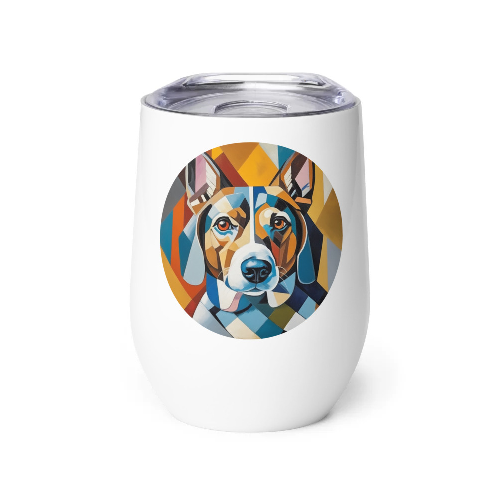 PugMug Custom Munchkin Wine Tumbler